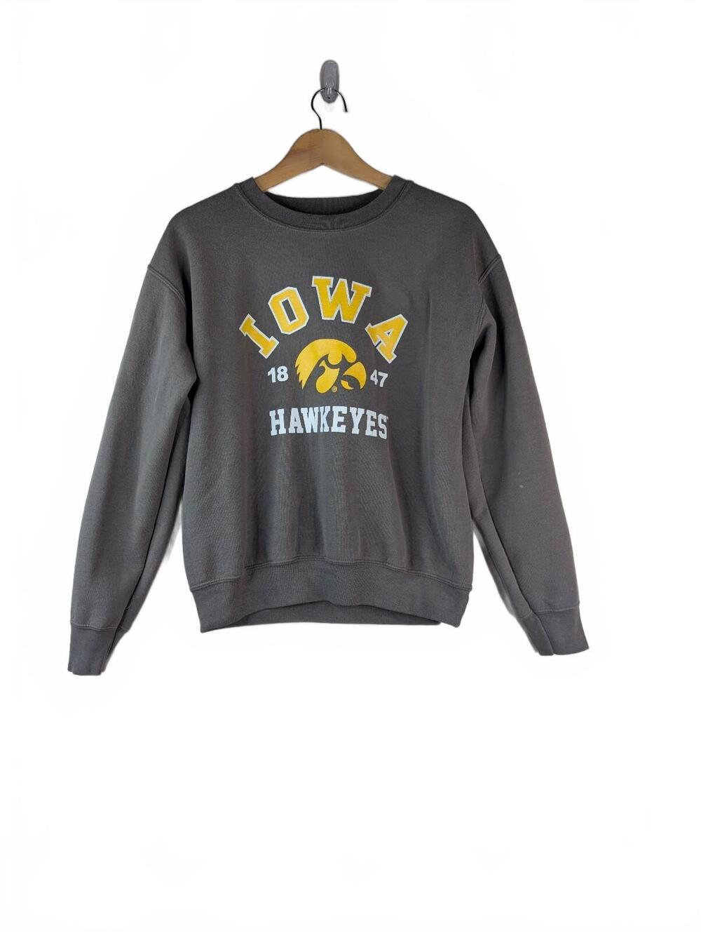 Vintage Iowa Hawkeyes Gildan DryBlend Crewneck Sweatshirt Men's Small